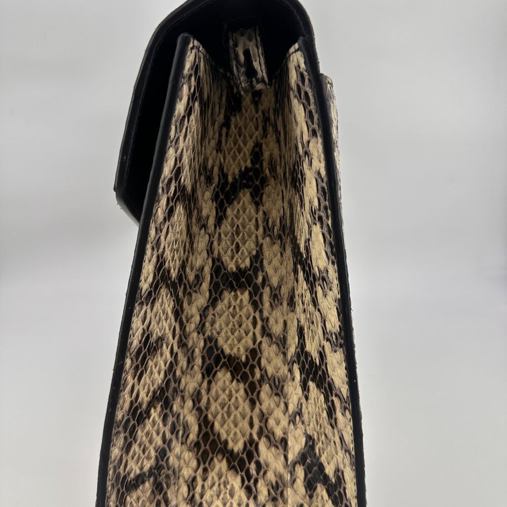 Gucci Snakeskin Small Lilith Bamboo Top Handle Bag - Picture 5 of 14